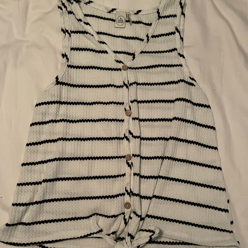 Tie Bottom Tank Top